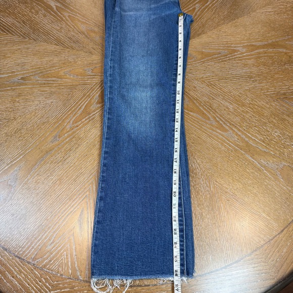 Pistola Lennon High Rise Crop Bootcut Jeans Size 26 Raw Hem - Picture 11 of 11